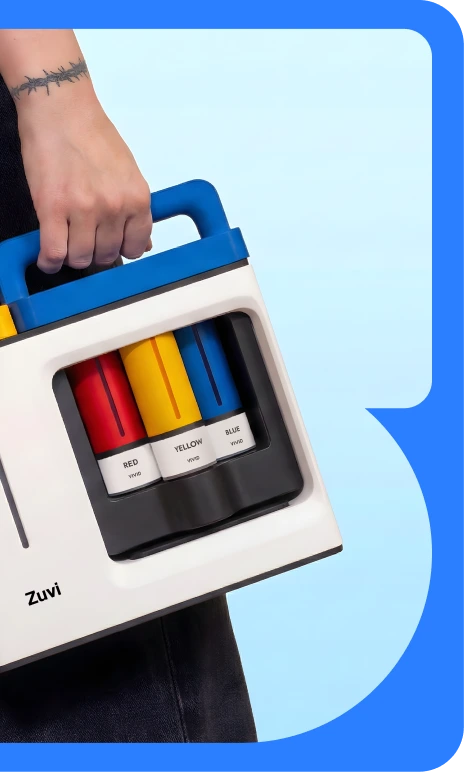 Zuvi ColorBox for unlimited hair dye customization